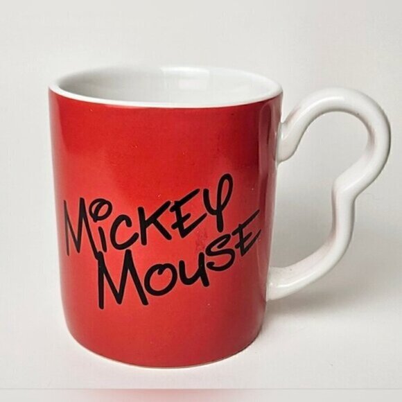 Disney Mickey Mouse Red Mug – Monogram Int’l Collectible Coffee Cup - Picture 3 of 6